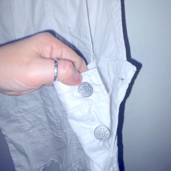 EUC Girls EPIC Threads White Overalls - Picture 5 of 8